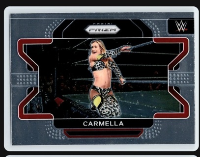 2022 WWE Prizm - CARMELLA Chrome Wrestling Card #59