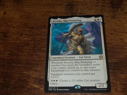 Magic the gathering mtg Kemba Kha Enduring rare card Phyrexia All Will Be One