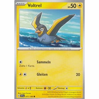  Tradingcard - Pokemon 2023 german Voltrel 077/198 