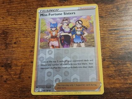 Pokemon Miss Fortune Sisters reverse Holo 164/196