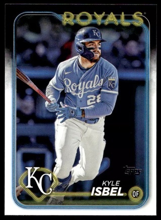 2024 Topps Series 2 Kyle Isbel #525 Kansas City Royals