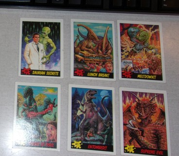 1988 Topps monster cards lot of 6