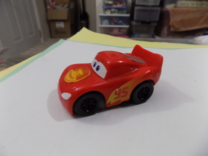 Lightening McQueen pull back action toy 2 1/2 inch