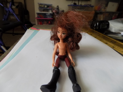 Dreamworks Spirit Riding free small doll Lucky Prescott. tall high heels boots