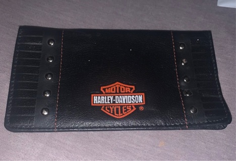 Harley Davidson Checkbook Holder