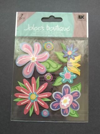 Cutesy Flower Stickers