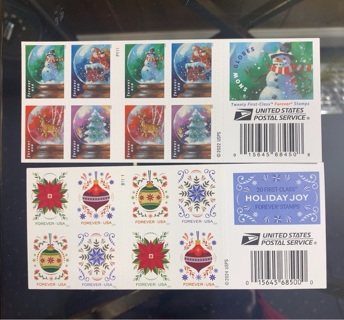 Brand New Holiday Christmas FOREVER USPS - 