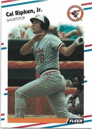 1988 FLEER CAL RIPKEN JR. CARD