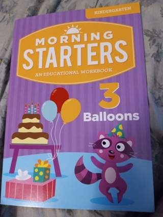 Morning Starters Educational Workbook