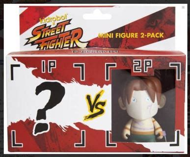 NEW Kidrobot™ Street Fighter Mini Series - 2 Pack : VEGA vs (?)(Blind Box)