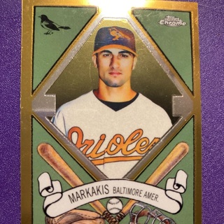 2008 Topps Chrome T205 TCCP21 Nick Markakis  Orioles 