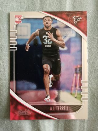 2020 Panini Absolute Rookie A.J. Terrell