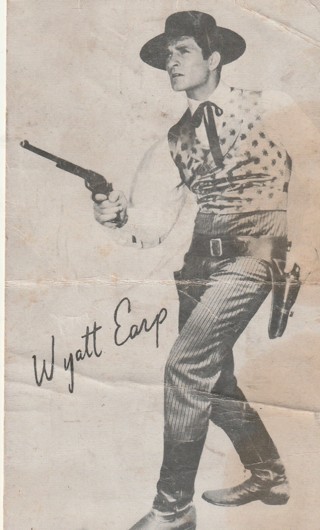 Vintage Unused Postcard: z: Wyatt Earp