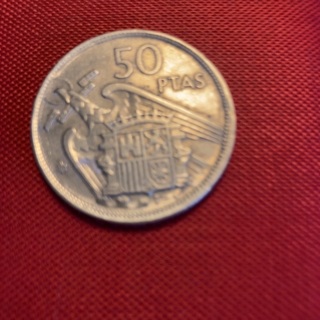 SPAIN 50 Ptas – 1957