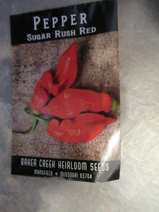 New in Package "PEPPERS"   HEIRLOOM seeds!