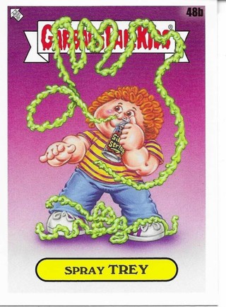 Brand New 2024 Topps Garbage Pail Kids Spray Trey Sticker From the Kids At Play Set