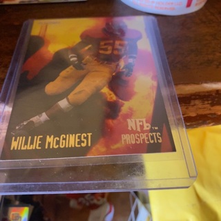 1994 fleer prospects willie mcginest football card 