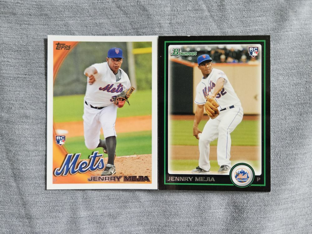 FREE: Two Jenrry Mejia Rookie Cards