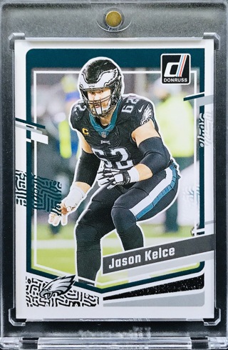 Jason Kelce - 2023 Donruss #245 - Philadelphia Eagles [AA136]