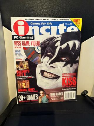 Incite pc mag: Kiss Special Feb, 2000