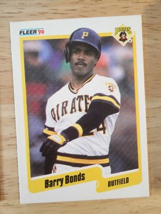 90 Fleer Barry Bonds #461