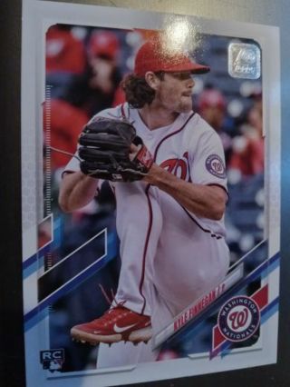 2021 TOPPS 70 KYLE FINNEGAN WASHINGTON NATIONALS BASEBALL CARD# US103