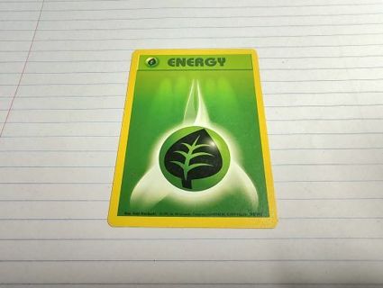 Pokemon Base Set Grass Energy 99/102 #5