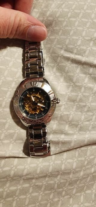 Empress unisex watch see through wind up automatic 300retailed