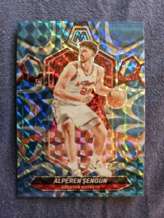 2023-24 Panini Mosaic Reactive Blue Alperen Sengun