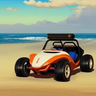 Listia Digital Collectible: My Ride on the Beach