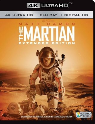 The Martian *Extended Edition* (Digital 4K UHD Download Code Only) *Matt Damon* *Jessica Chastain*