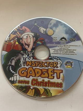 Inspector Gadget Saves Christmas DVD 