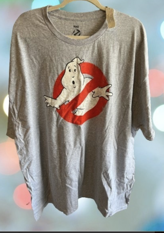 BRAND NEW Ghostbusters T Shirt 3XL Gray Mad Engine Graphic