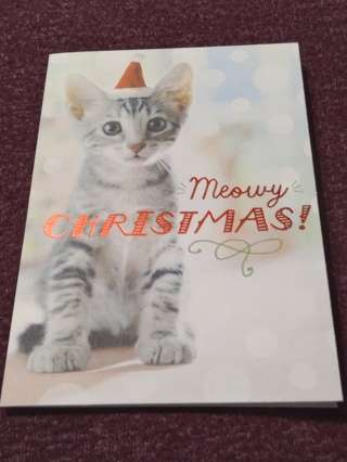 Holiday Card - Meowy CHRISTMAS!