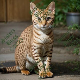 Listia Digital Collectible: Ocicat: Rusty