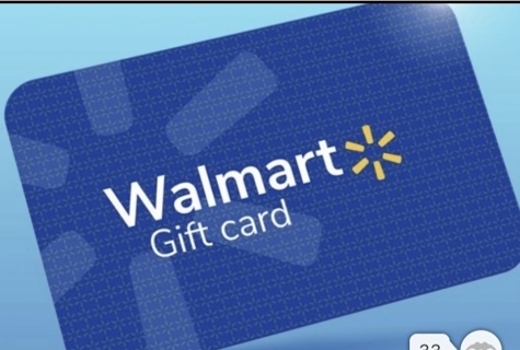 $5.00 Walmart Gift Card **LOW GIN** 