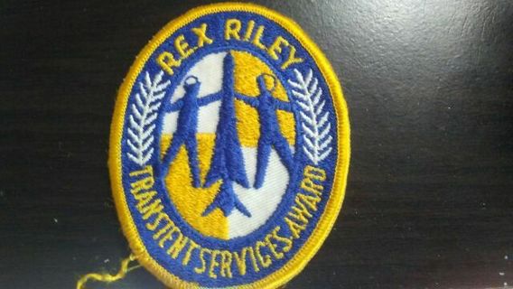 REX RILEY- AIR FORCE-TRANSIENT SERVICES AWARD PATCH