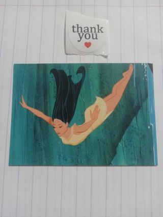 SkyBox Walt Disney Pocahontas Punch out Card.. Amazing L@@K!!!