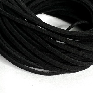 Black Suede Jewelry Making Cord 