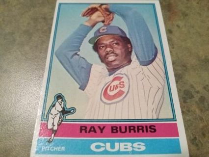 1976 TOPPS RAY BURRIS CHICAGO CUBS BASEBALL CARD# 51