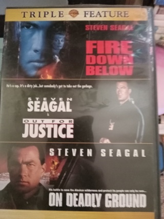 Steven Seagul 3 DVD Movie Pack 