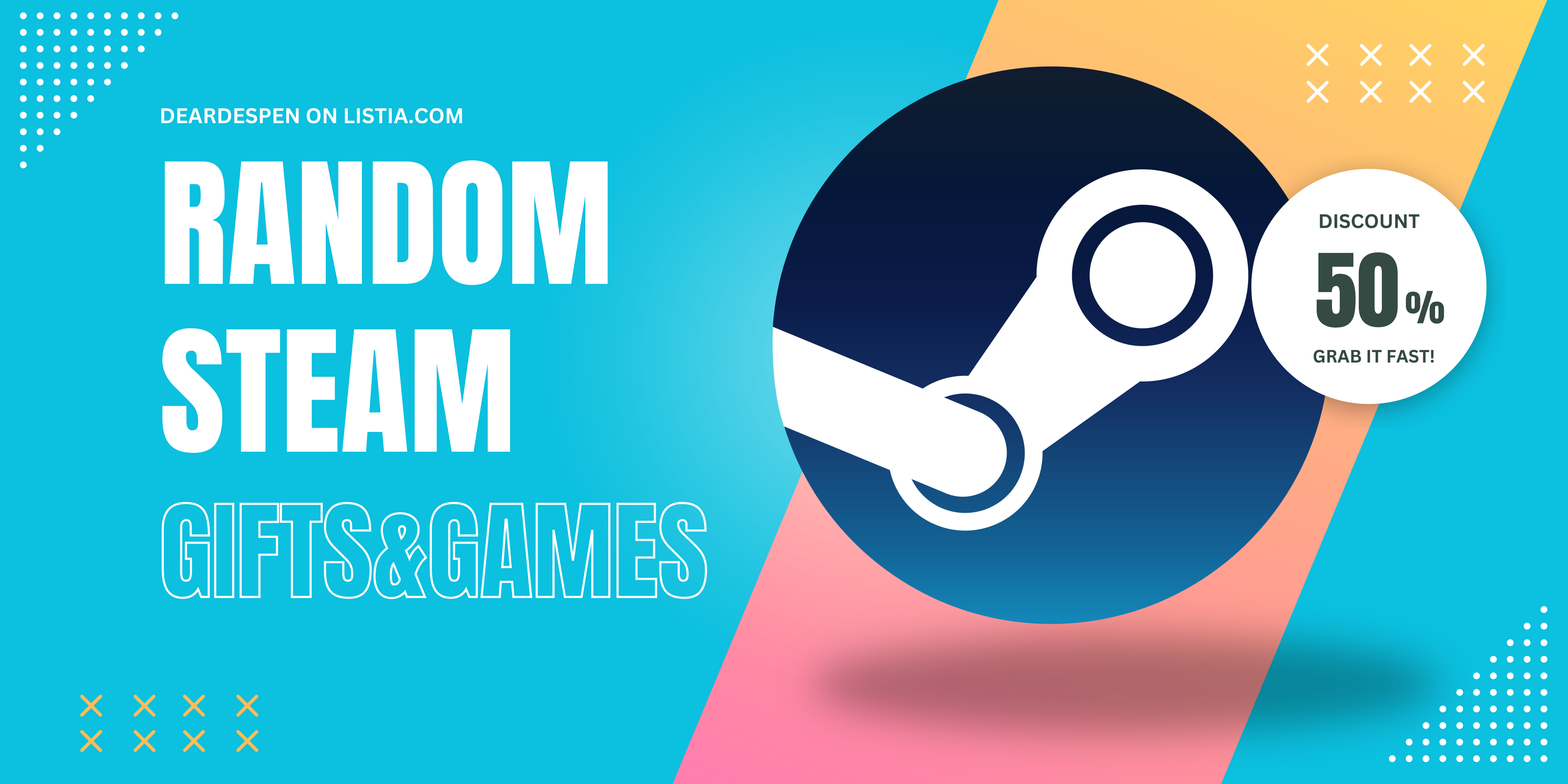 FREE: $60 - $100 Mystery Steam Game or Gift Card Code ***SALE***