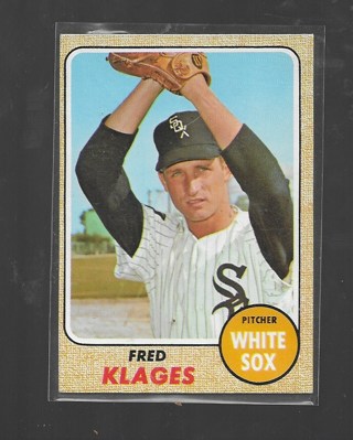 1968 TOPPS FRED KLAGES #229