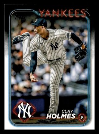 2024 Topps Series 1 Clay Holmes #247 New York Yankees