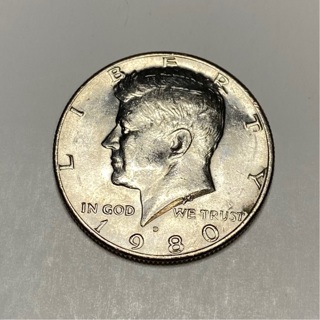 1980 D Half Dollar 50c Coin!