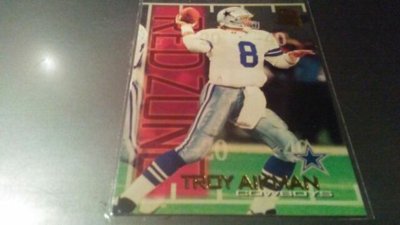 1994 TOPPS STADIUM CLUB TROY AIKMAN DALLAS COWBOYS FOOTBALL CARD# 520