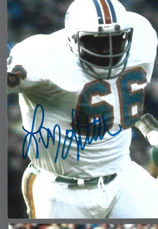 ALRRY LITTLE NFL AUTOGRAPHED 4X6 PHOTO