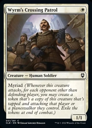 Wyrm's Crossing Patrol [Commander Legends: Battle for Baldur's Gate] Magic MTG