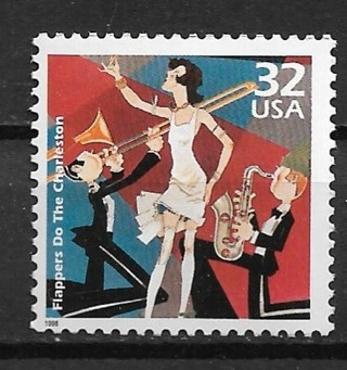 1998 Sc3184h Celebrate the Century: 1920's The Flappers MNH