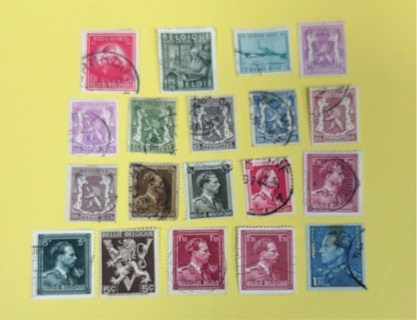  Belgium  stamp lot